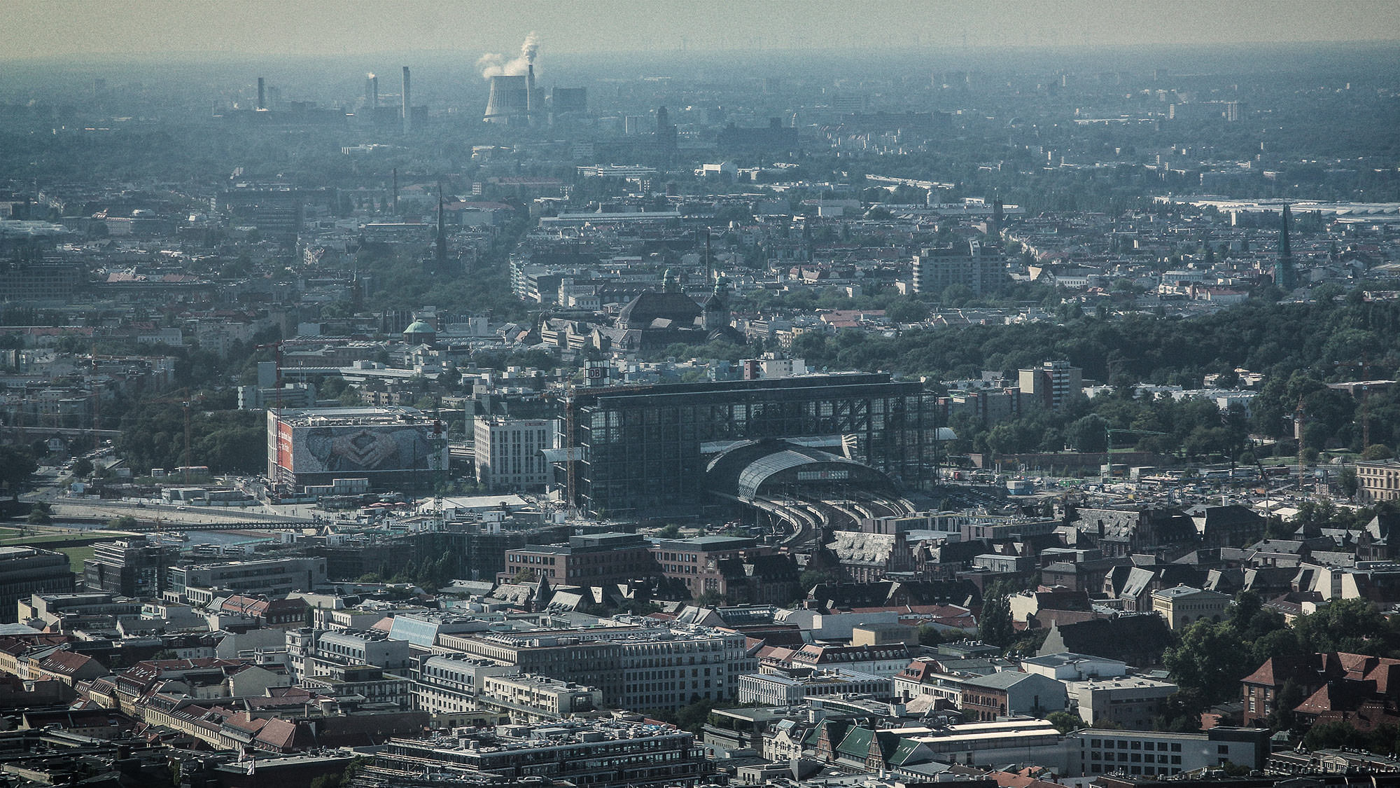 Luftaufnahme von Berlin